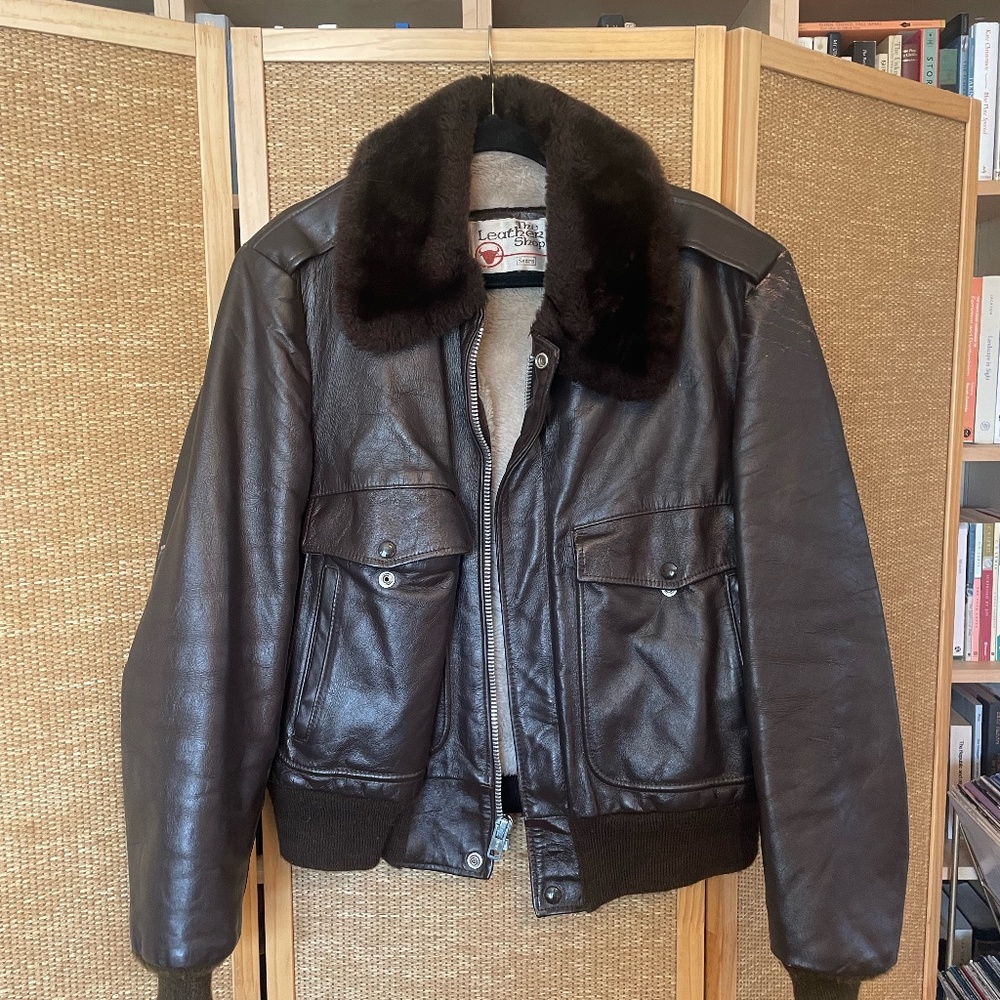 Size 38 Sears Leathershop Jacket